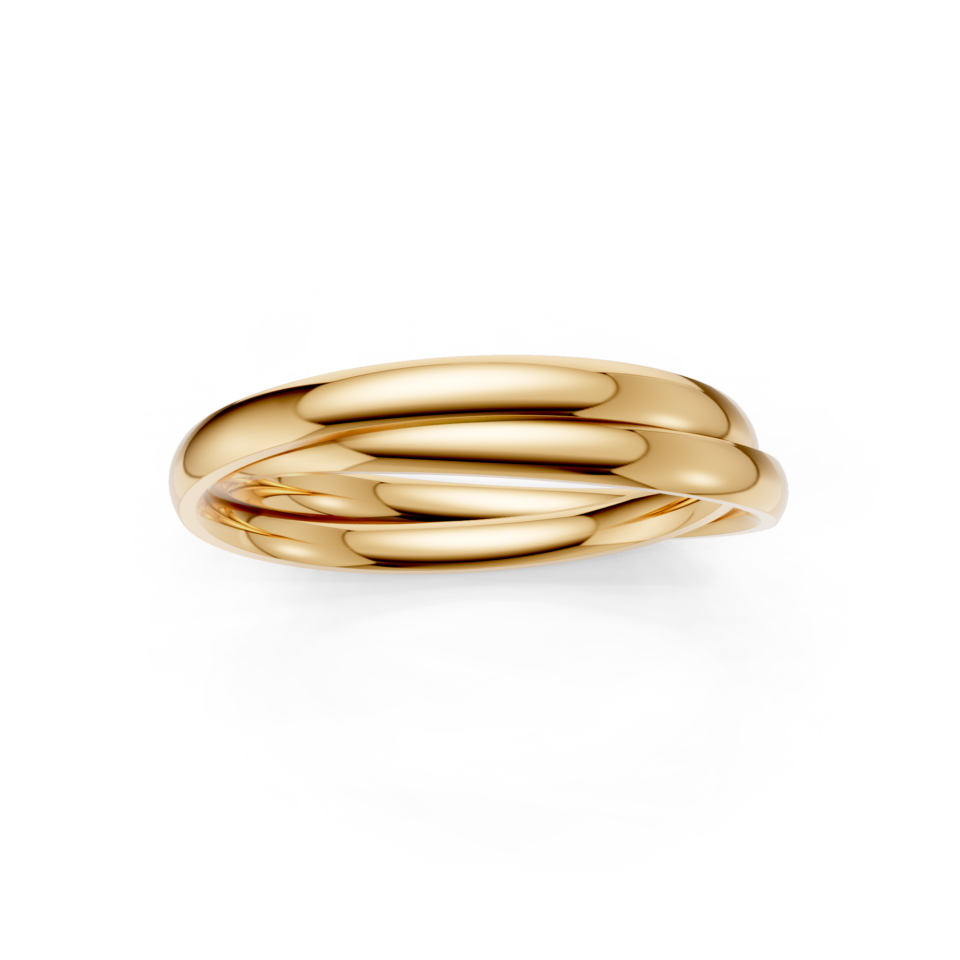 Laced Court Two Band Ring
