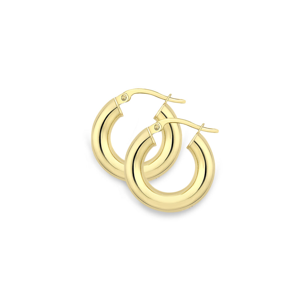 18ct Hoop Earrings