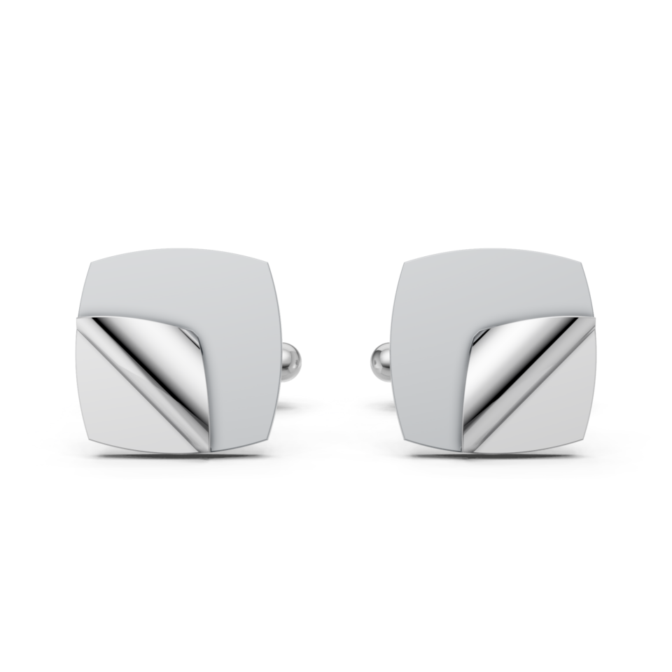 Satin and Polished Sterling Silver